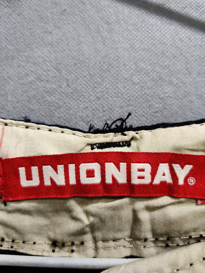 Unionbay Black Cotton Short For Men L