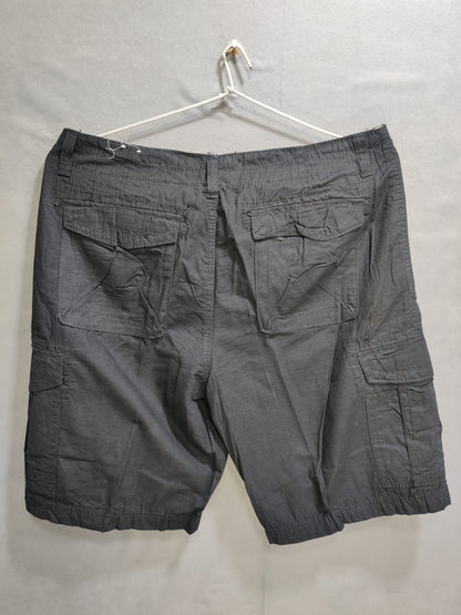 Unionbay Black Cotton Short For Men L