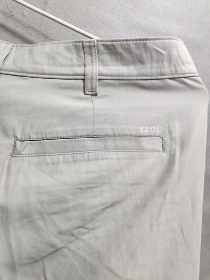 Izod Gray Polyester Short For Men X Large
