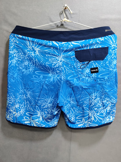 Hurley Blue Polyester Short For Men M