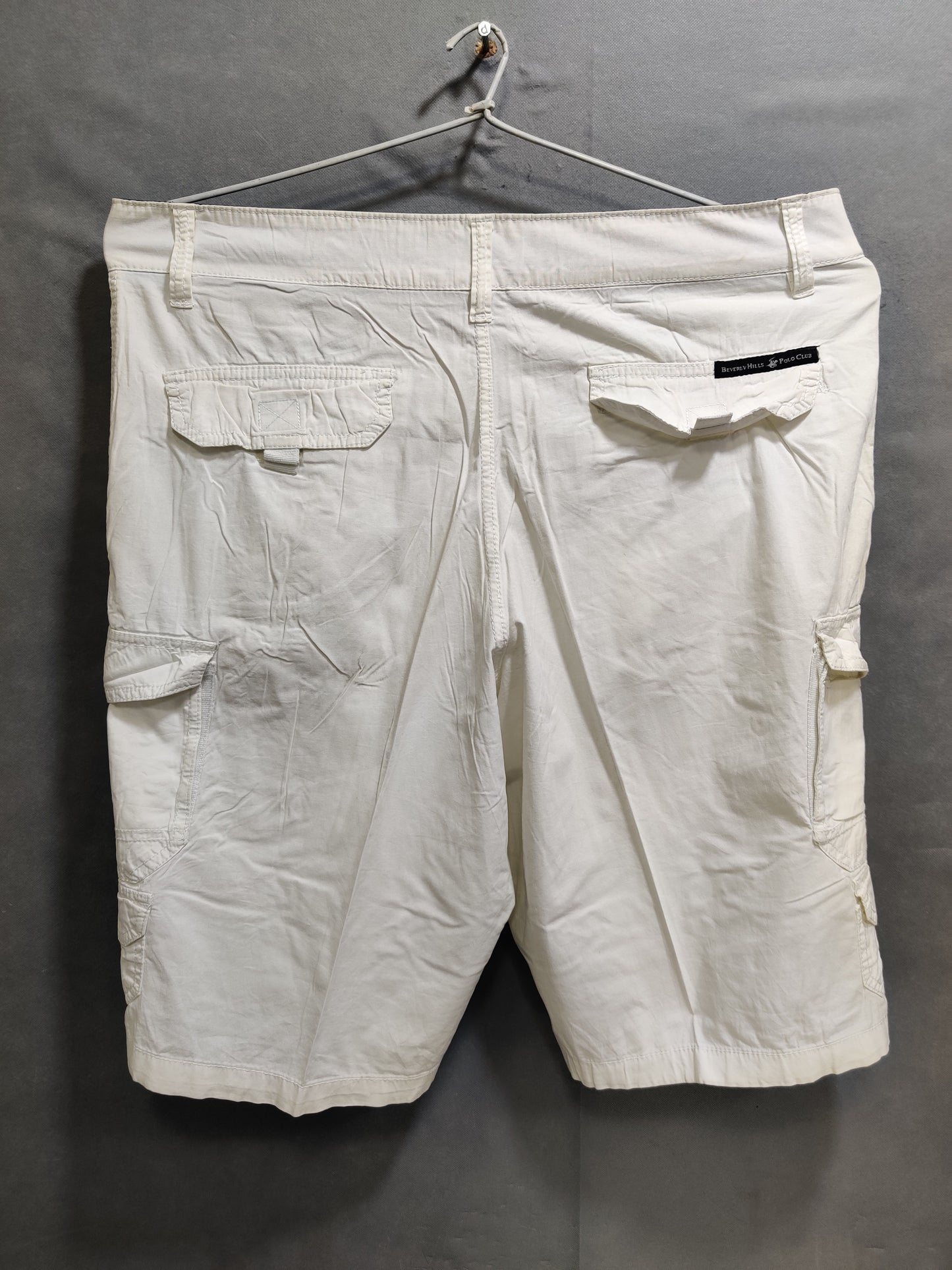 Polo Beverly Hills  White Cotton Short For Men M