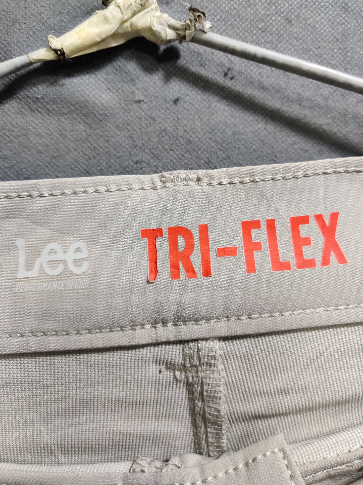 Lee Khaki Polyester Short For Men M