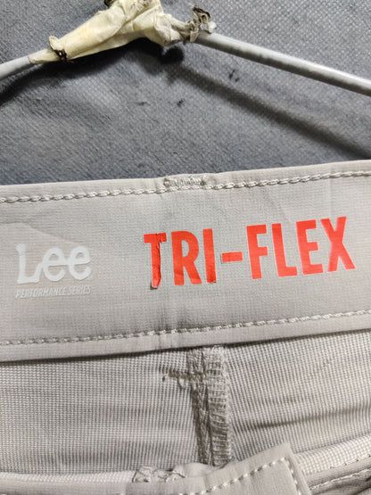 Lee Khaki Polyester Short For Men M