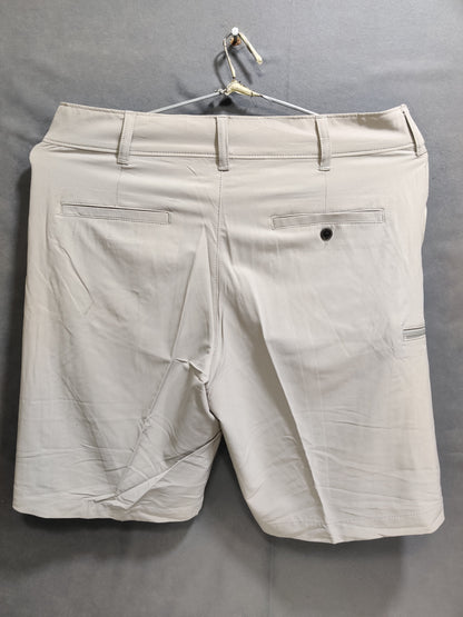 Lee Khaki Polyester Short For Men M