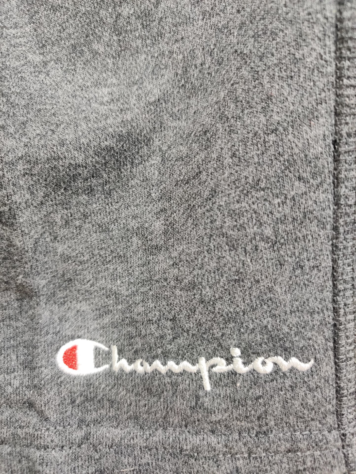 Champion Gray Cotton Short For Men L