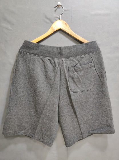 Champion Gray Cotton Short For Men L