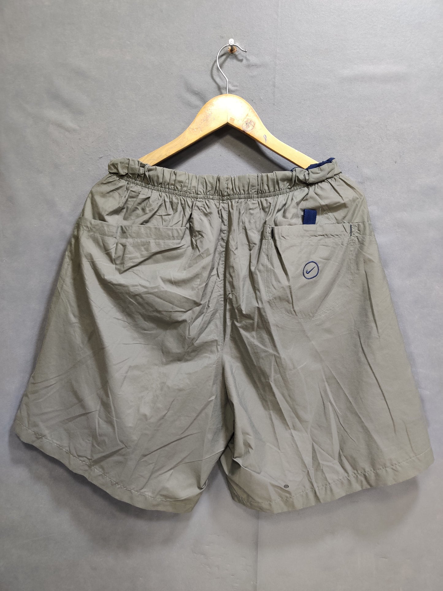 Nike Gray Parachute Short For Men L