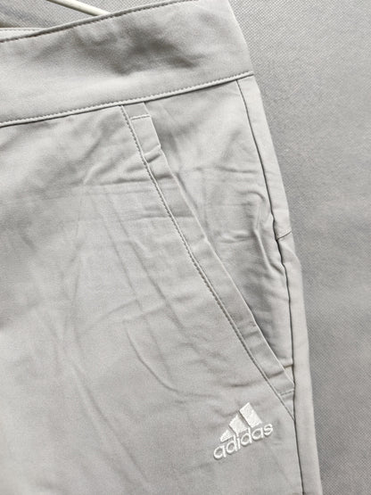Adidas Gray Polyester Short For Men L