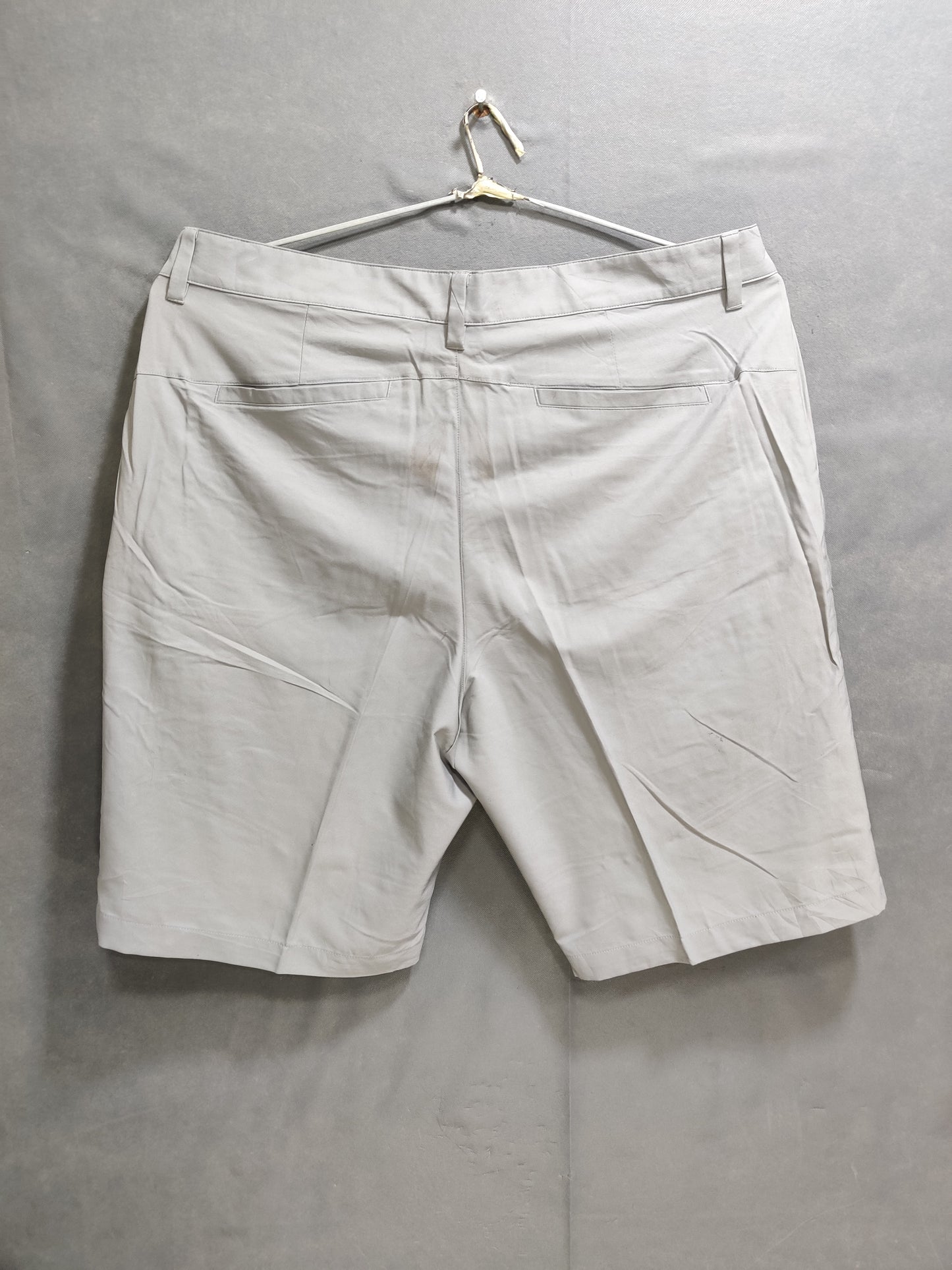Adidas Gray Polyester Short For Men L