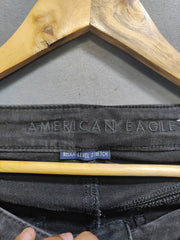 American Eagle Gray Denim Jeans For Women Small