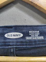 Old Navy Blue Denim Jeans For Women Small