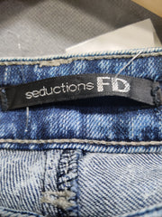 Seductions Blue Denim Jeans For Women Medium