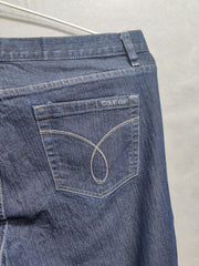Calvin Klein Blue Denim Jeans For Women X Large