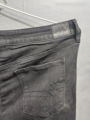 American Eagle Black Denim Jeans For Women X Large