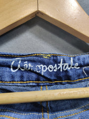 Aeropostale Blue Denim Jeans For Women X Small