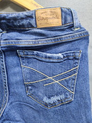 Aeropostale Blue Denim Jeans For Women X Small