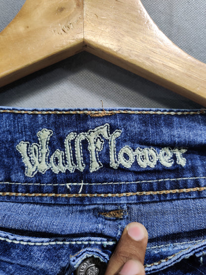 Wall Flower Blue Denim Jeans For Women Medium
