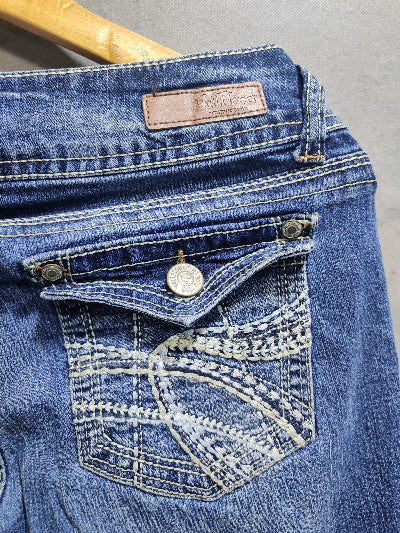 Wall Flower Blue Denim Jeans For Women Medium