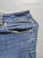 American Eagle Blue Denim Jeans For Women Large