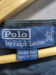 Polo Green Denim Cotton For Women Large