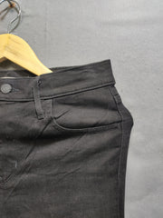 Levi Black Denim Cotton For Women Small