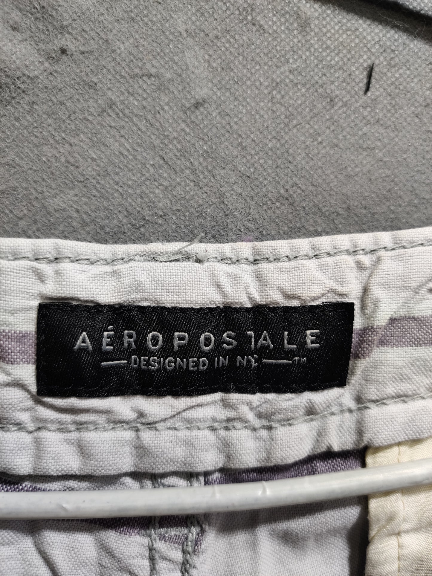 Aeropostale Gray Cotton Short For Men M