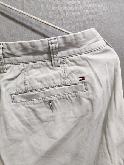 Tommy Hilfiger Gray Cotton Short For Men L