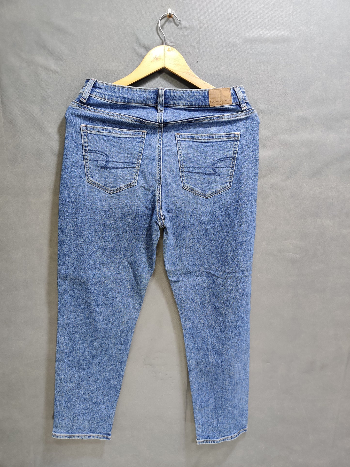 American Eagle Blue Denim Jeans For Men XS