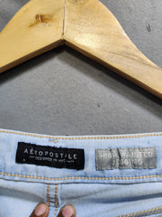 Aeropostale Blue Denim Jeans For Women M