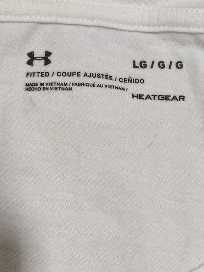 Under Armour Men Sport White Vest T Shirt
