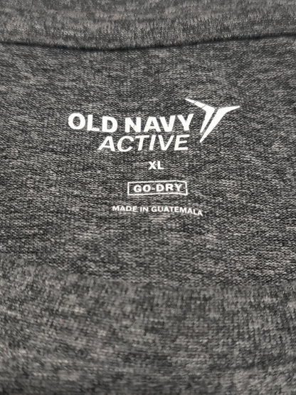 Old Navy Men Sport Gray T Shirt