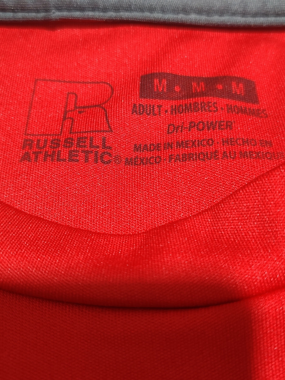 Russell Men Sport Red T Shirt