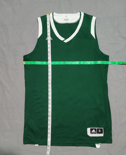 Adidas Men Sport Green Vest T Shirt