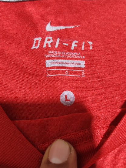 Nike Dri Fit Men Sport Orange T Shirt