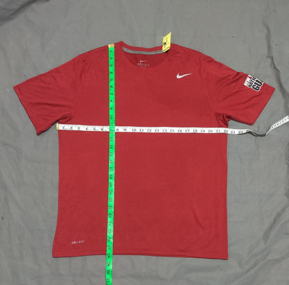 Nike Dri Fit Men Sport Orange T Shirt