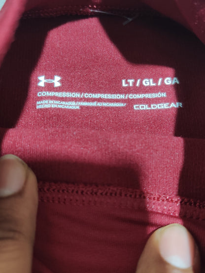 Under Armour Men Sport Maroon T Shirt