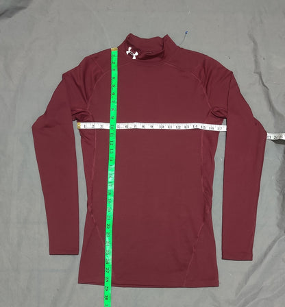 Under Armour Men Sport Maroon T Shirt