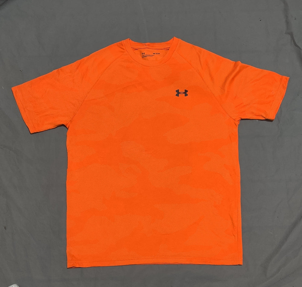Under Armour Men Sport Orange T Shirt