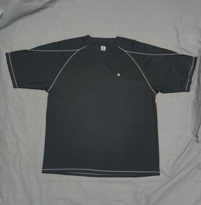 Champion Men Sport Black T Shirt