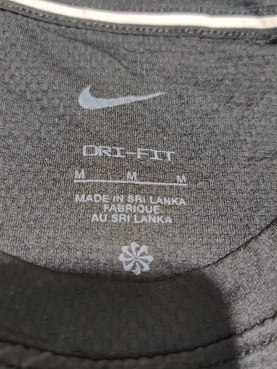Nike Dri Fit Men Sport Black T Shirt