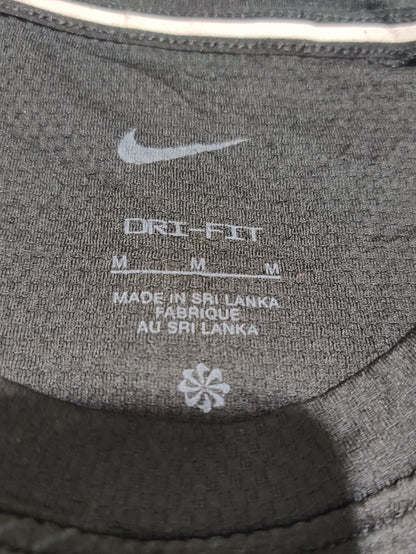 Nike Dri Fit Men Sport Black T Shirt