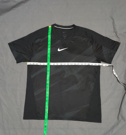 Nike Dri Fit Men Sport Black T Shirt