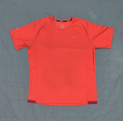 Nike Dri Fit Men Sport Red T Shirt