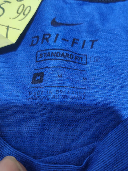Nike Dri Fit Men Sport Blue T Shirt