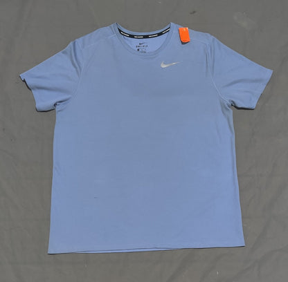 Nike Dri Fit Men Sport Blue T Shirt