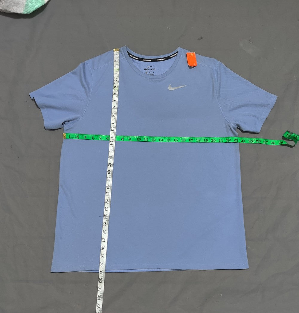 Nike Dri Fit Men Sport Blue T Shirt