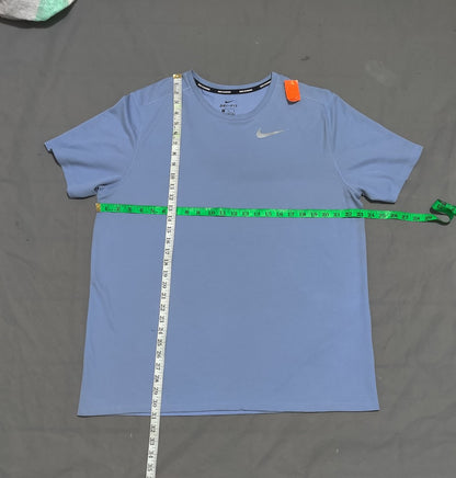 Nike Dri Fit Men Sport Blue T Shirt