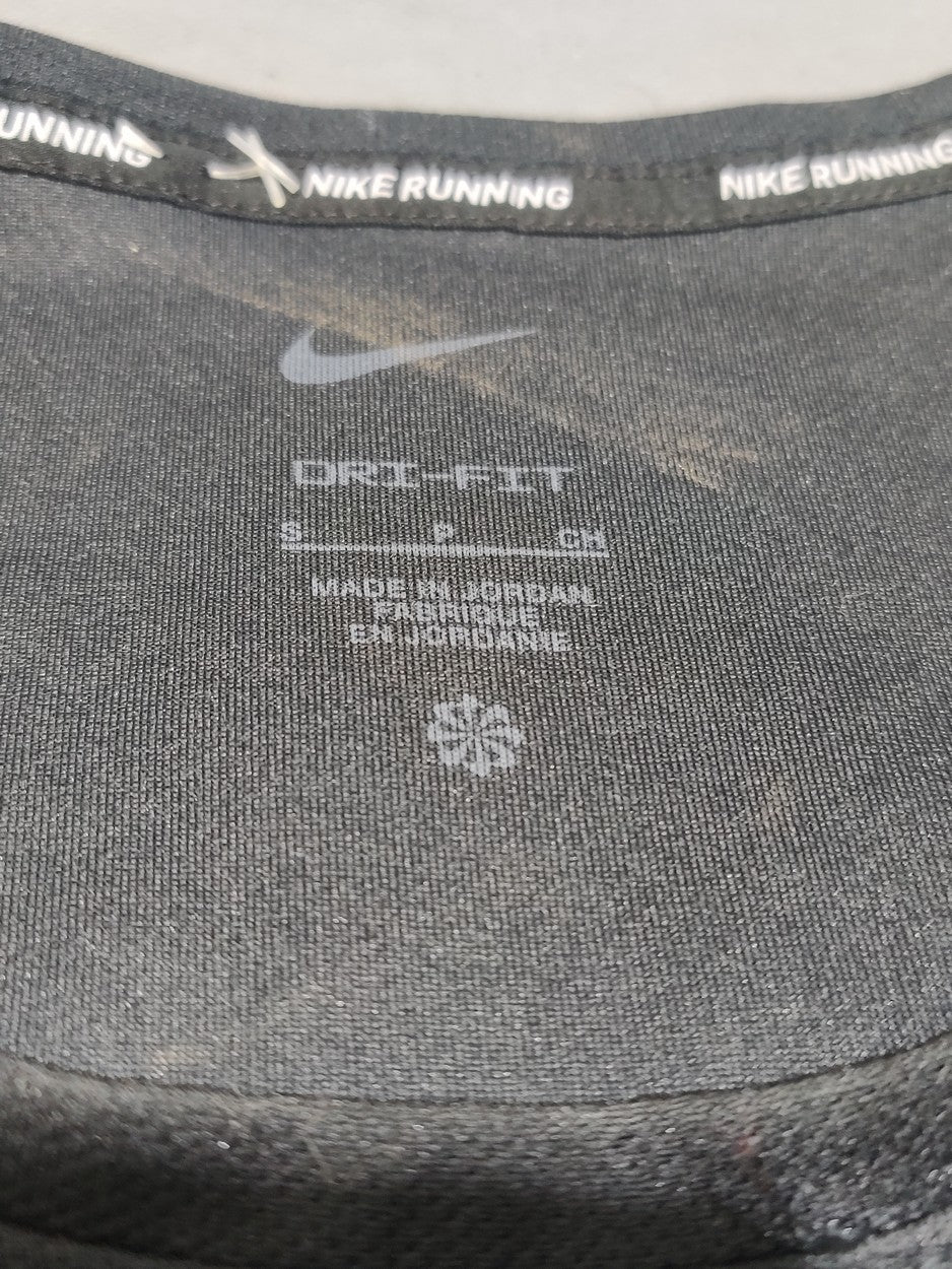 Nike Dri Fit  Men Sport Black Vest T Shirt