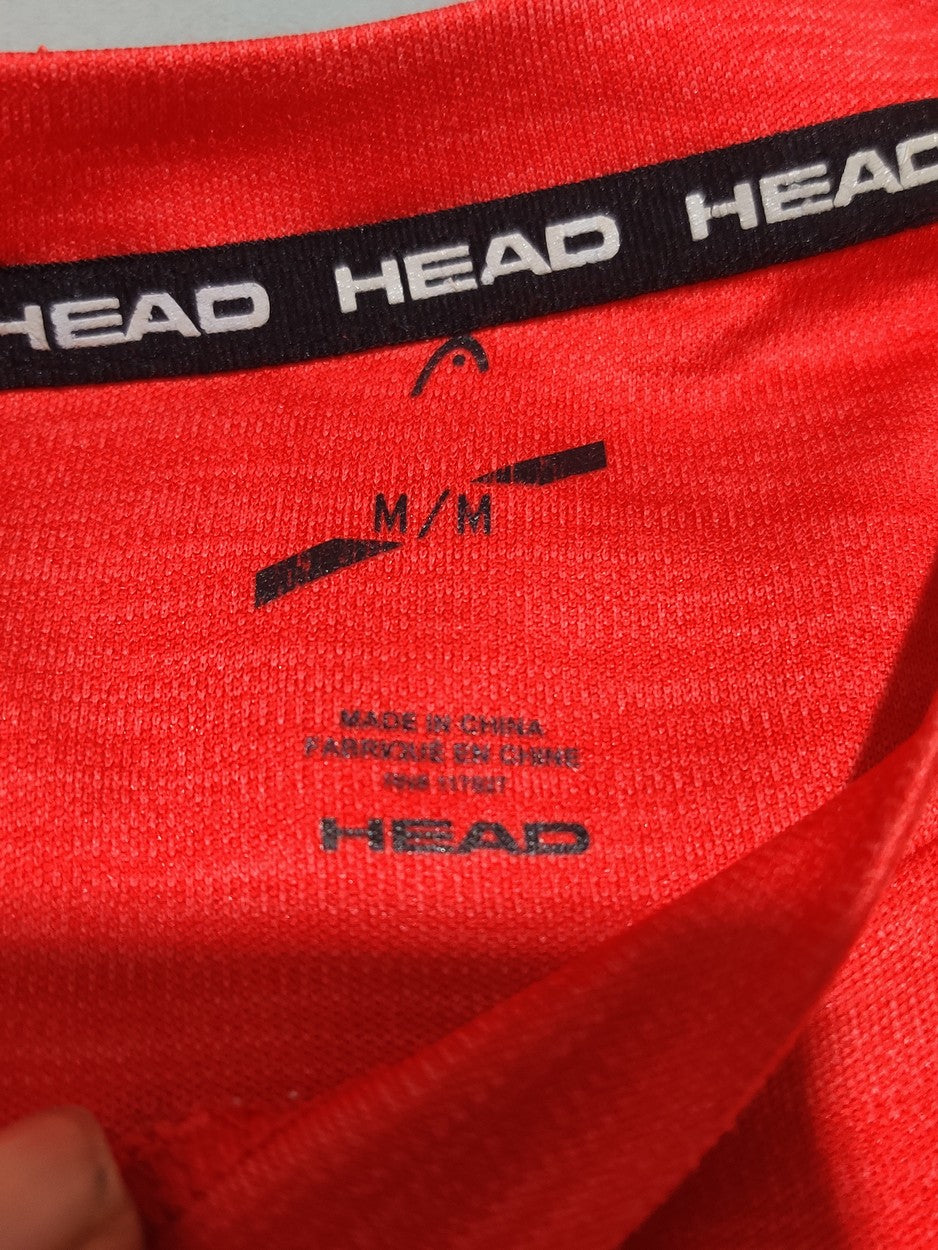 Head Men Sport Red T Shirt