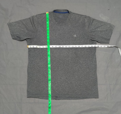 Champion  Men Sport Gray T Shirt